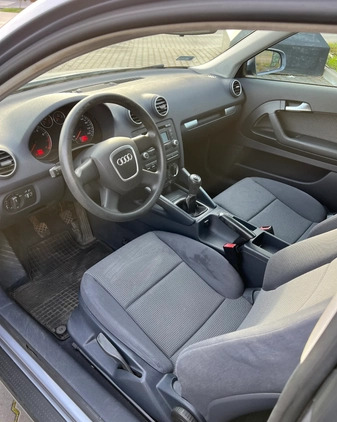 Audi A3 cena 16900 przebieg: 169574, rok produkcji 2007 z Czeladź małe 106